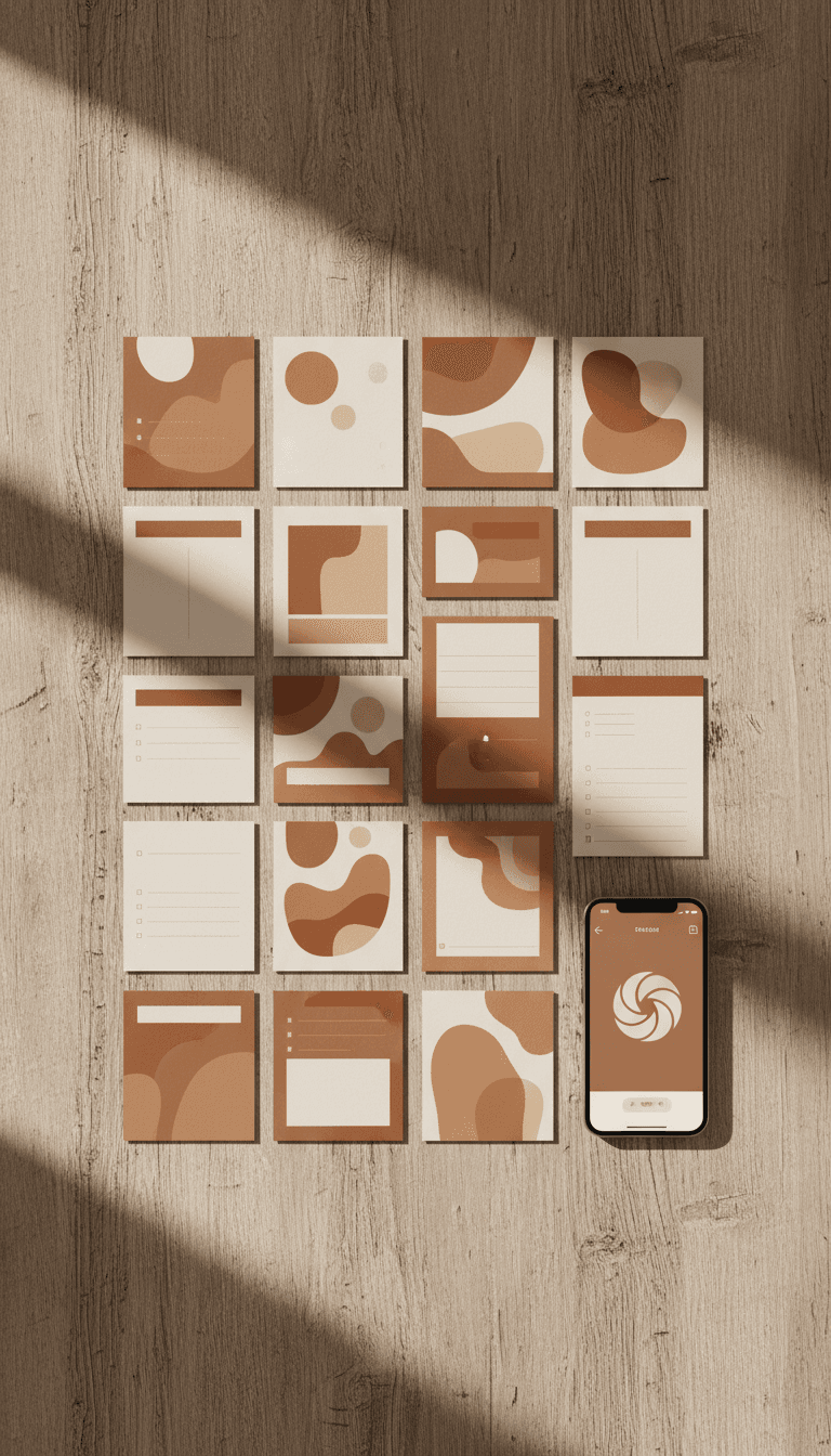 Digital product pack displayed as physical cards